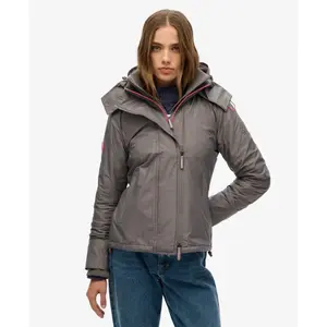 Women's hooded windbreaker Superdry Pop Zip Arctic SD image-3