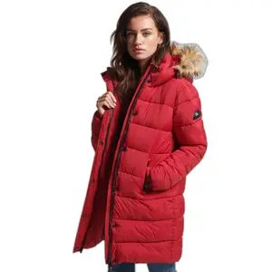 Halblange Daunenjacke, Damen Superdry image-2