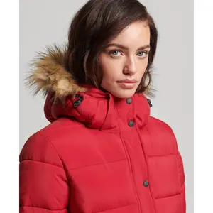 Halblange Daunenjacke, Damen Superdry image-4