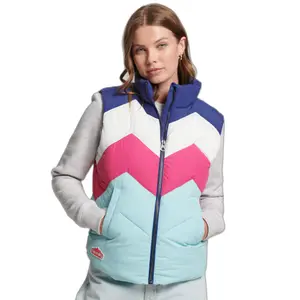 Casaco sem mangas para mulheres Superdry Retro image-0