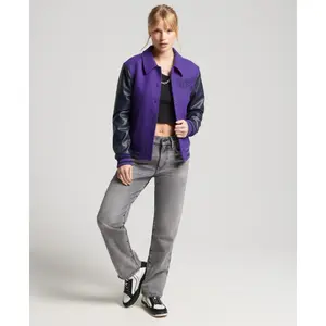 Teddy vrouw Superdry Vintage Mixed Varsity image-0