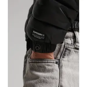 Plumífero corto y ligera de plumas para mujer Superdry image-3