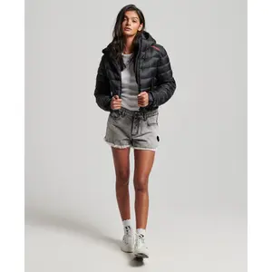 Plumífero corto y ligera de plumas para mujer Superdry image-1