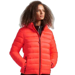 Hooded Puffer Jacket Superdry Classique image-0