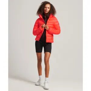 Hooded Puffer Jacket Superdry Classique image-1