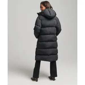 Lange Daunenjacke mit Kapuze, Damen Superdry image-1