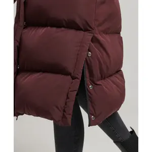 Chaqueta larga con capucha para mujer Superdry image-6