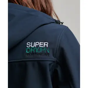 Veste imperméable à capuche softshell femme Superdry Code Trekker image-5