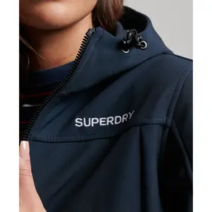 Veste imperméable à capuche softshell femme Superdry Code Trekker image-3