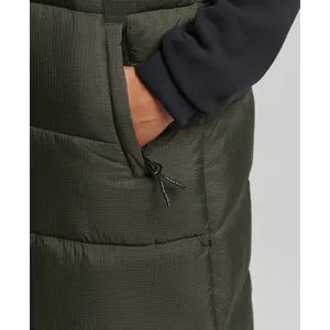 Women's long sleeveless Puffer jacket Superdry Ripstop image-4