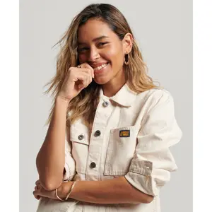 Blouson coton bio femme Superdry Vintage Chore image-3