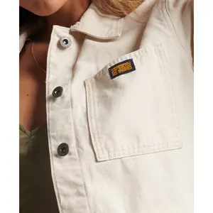 Blouson coton bio femme Superdry Vintage Chore image-5