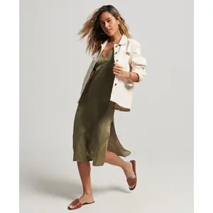 Blouson coton bio femme Superdry Vintage Chore image-1