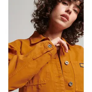 Blouson coton bio femme Superdry Vintage Chore image-4