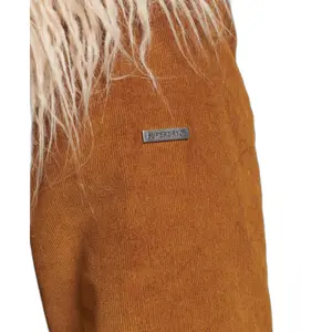 Afghaanse jas gevoerd met imitatiebont voor vrouwen Superdry image-4