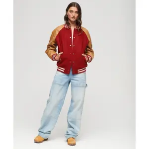 Casaco de mulher Superdry College Varsity image-1