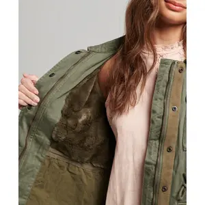 Women's lined military jacket Superdry M65 image-5