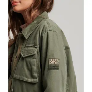 Women's lined military jacket Superdry M65 image-4