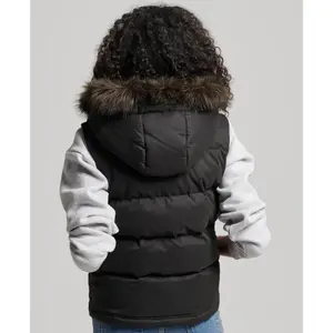 Doudoune sans manches à fausse fourrure femme Superdry Everest image-3