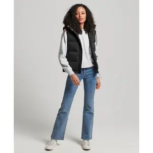 Doudoune sans manches à fausse fourrure femme Superdry Everest image-1