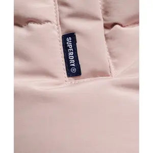 Casaco de penas sem mangas em pele sintética para mulher Superdry Everest image-5