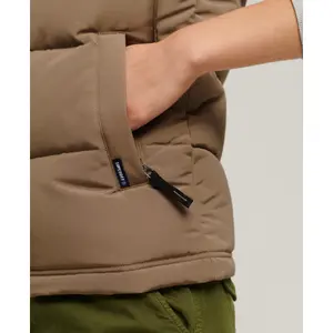 Casaco com capuz sem mangas para mulher Superdry Everest image-4