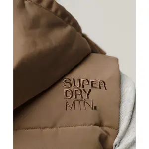 Casaco com capuz sem mangas para mulher Superdry Everest image-5