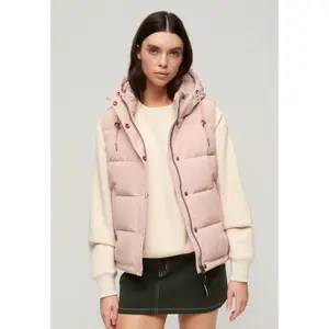 Casaco com capuz sem mangas para mulher Superdry Everest image-1