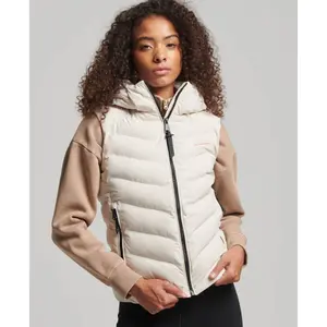 Doudoune sans manches à capuche en microfibre femme Superdry image-2