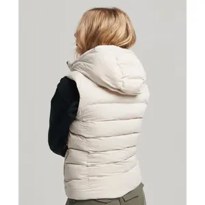 Doudoune sans manches à capuche en microfibre femme Superdry image-3