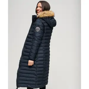 Casaco comprido com capuz para mulher Superdry Fuji image-2