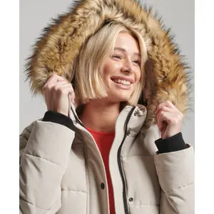 Casaco comprido para mulher Superdry Everest image-3