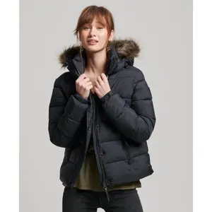 Women's Superdry Hooded Puffer image-1