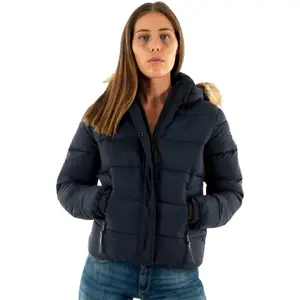 Women's Superdry Hooded Puffer image-1