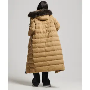 Parka longue à capuche avec fourrure synthétique femme Superdry image-3