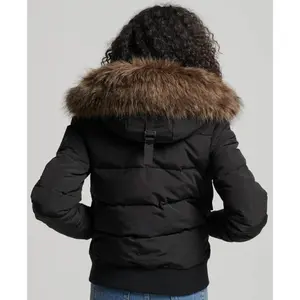 Casaco com capuz acolchoado para mulher Superdry Everest image-3