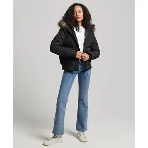 Casaco com capuz acolchoado para mulher Superdry Everest image-1