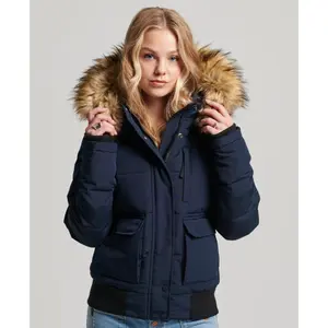 Women's padded hooded jacket Superdry Everest image-2