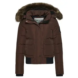 Casaco com capuz acolchoado para mulher Superdry Everest image-0