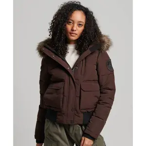 Casaco com capuz acolchoado para mulher Superdry Everest image-2