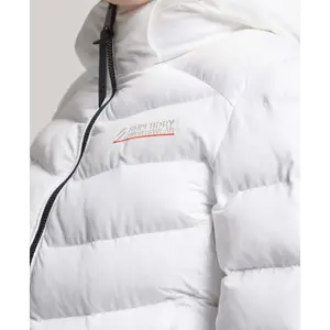 Hooded Puffer Jacket Superdry Microfibre image-1