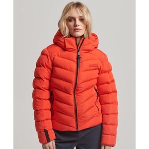 Women's Superdry Hooded Microfiber Puffer image-2