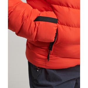 Women's Superdry Hooded Microfiber Puffer image-4