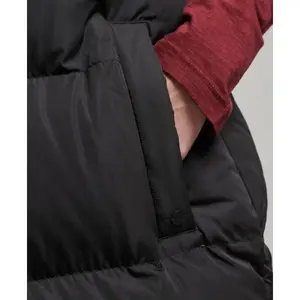 Casaco comprido sem mangas com capuz para mulher Superdry image-3