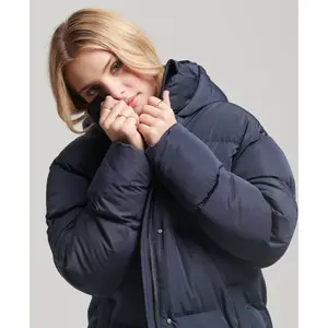 Casaco comprido com capuz para mulher Superdry image-4