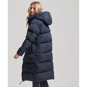 Casaco comprido com capuz para mulher Superdry image-2