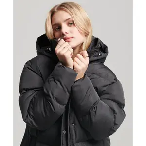 Plumífero con capucha para mujer Superdry image-4