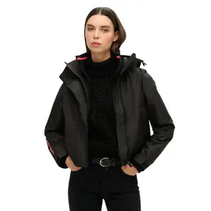 Gestickte Kapuzensportjacke für Frauen Superdry SD image-1