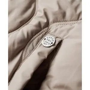 Women's long sleeveless down jacket Superdry Studios image-5