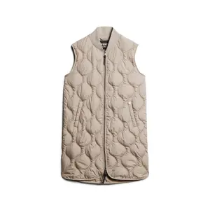 Women's long sleeveless down jacket Superdry Studios image-0